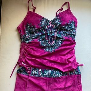 Prana size medium tankini and medium short bottoms